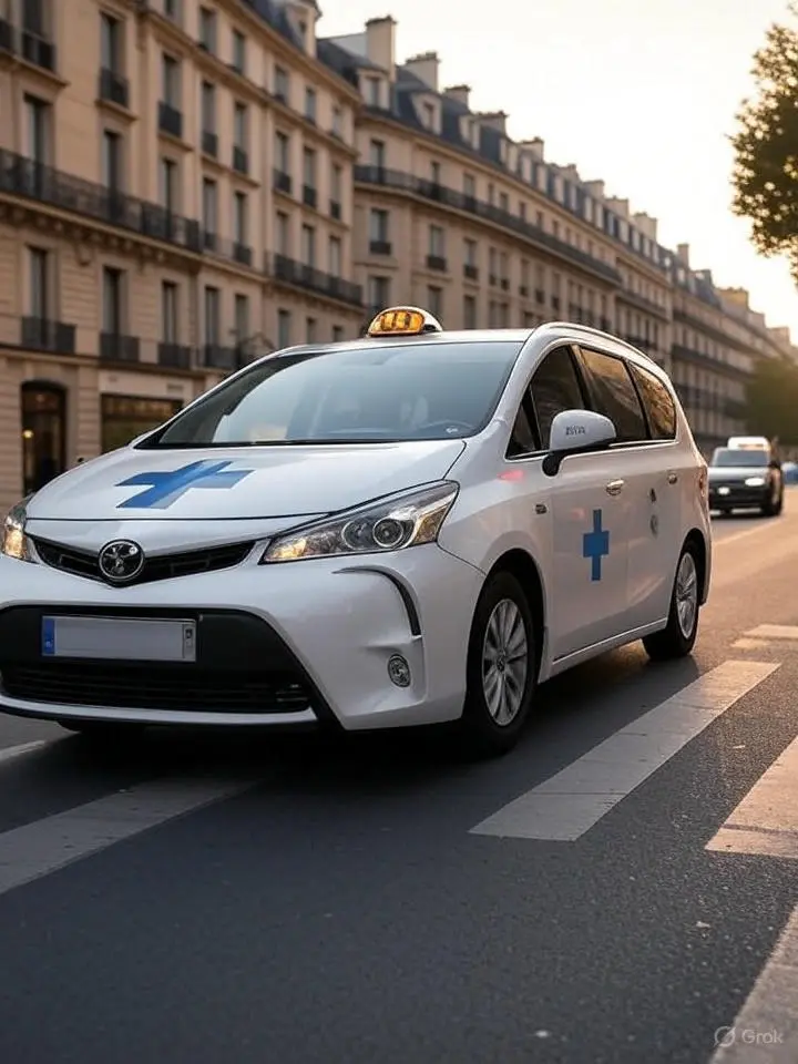 Transport Conventionné pour Consultations Médicales depuis le 77